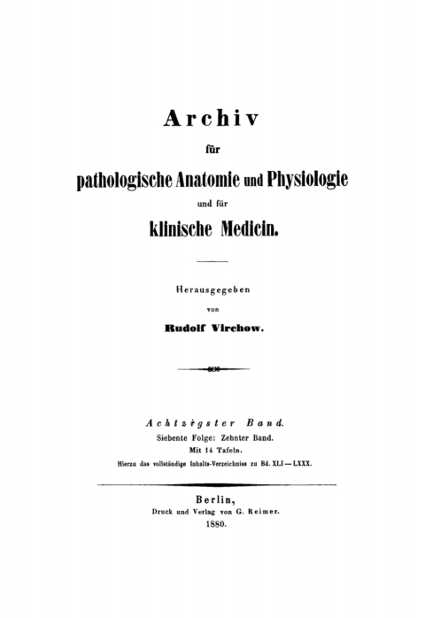 Cover image for book Hierzu das vollständige Inhalts-Verzeichniss zu Bd. XLI–LXXX.