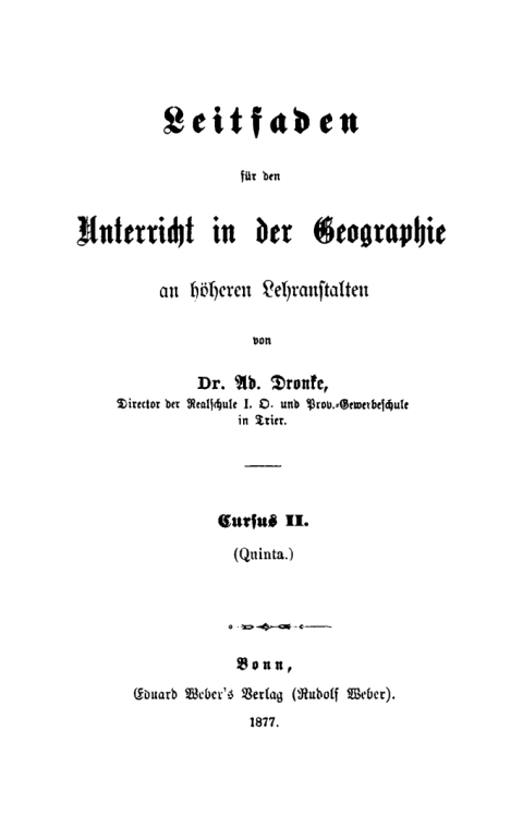 Cover image for book (Quinta.)