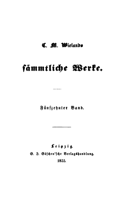 Cover image for book Der neue Amadis