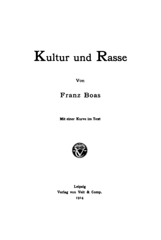 Kultur und Rasse