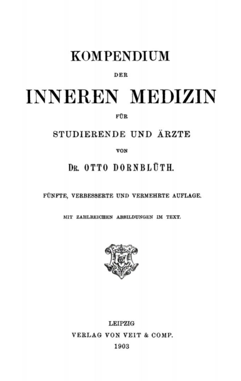 Cover image for book Kompendium der inneren Medizin für Studierende und Ärzte