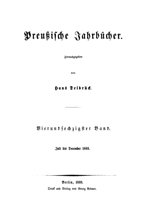 Cover image for book Juli bis Dezember 1889