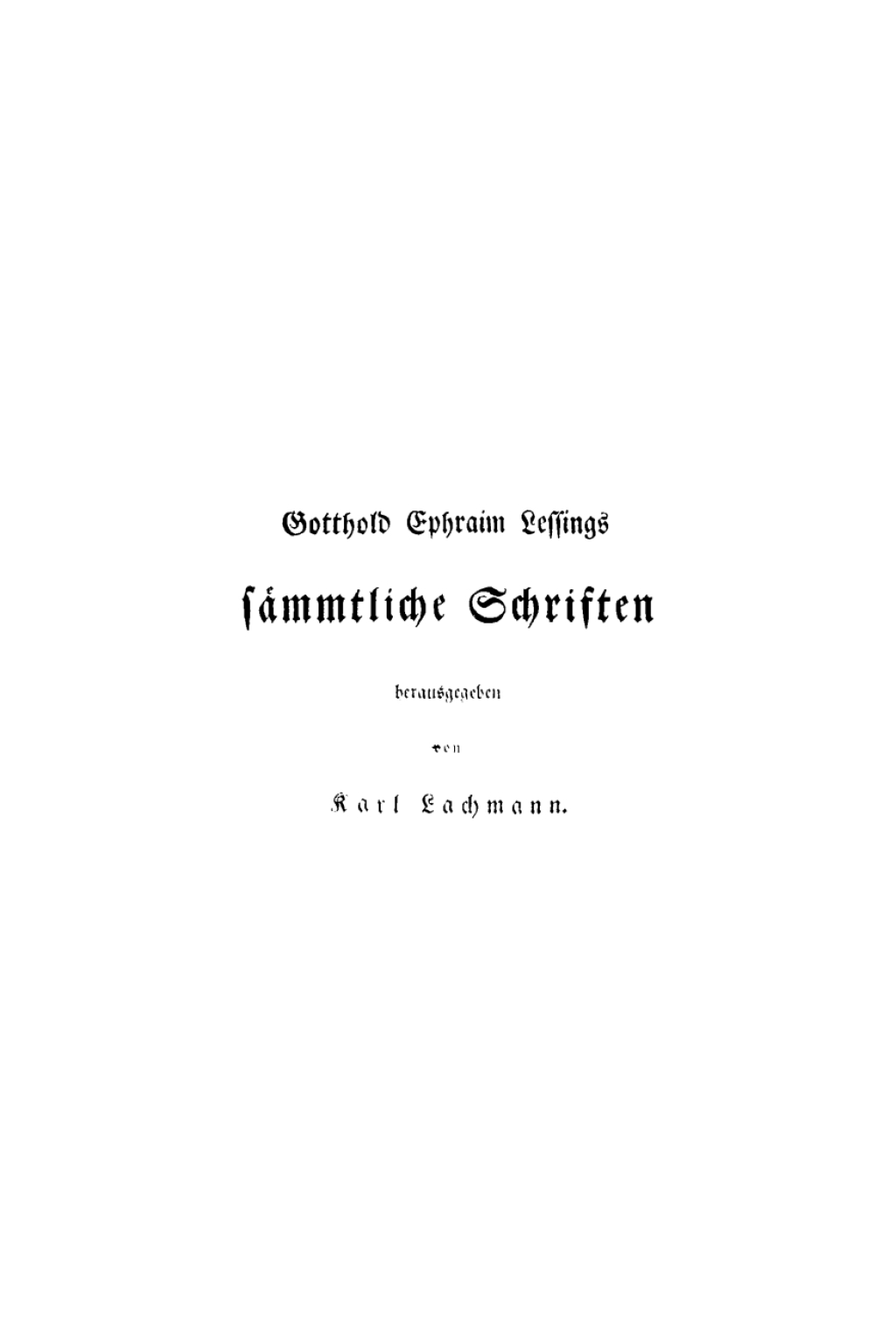 Page Fidelity Gotthold Ephraim Lessing: Gotthold Ephraim Lessings Sämmtliche Schriften. Band 7; $168.71