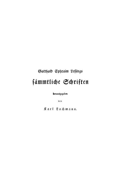 Cover image for book Gotthold Ephraim Lessing: Gotthold Ephraim Lessings Sämmtliche Schriften. Band 8
