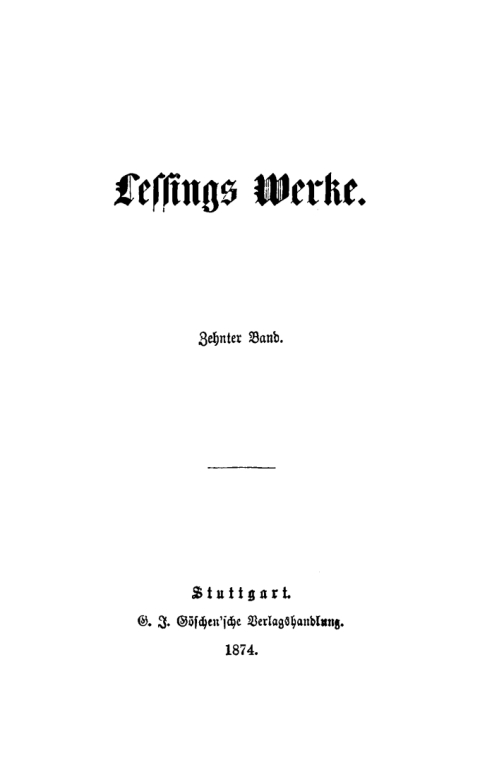 Cover image for book Theologische Streitschriften. Briefe von Lessing