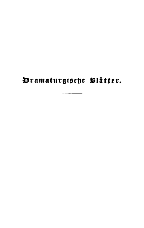 Cover image for book Ludwig Tieck: Dramaturgische Blätter. Bändchen 2