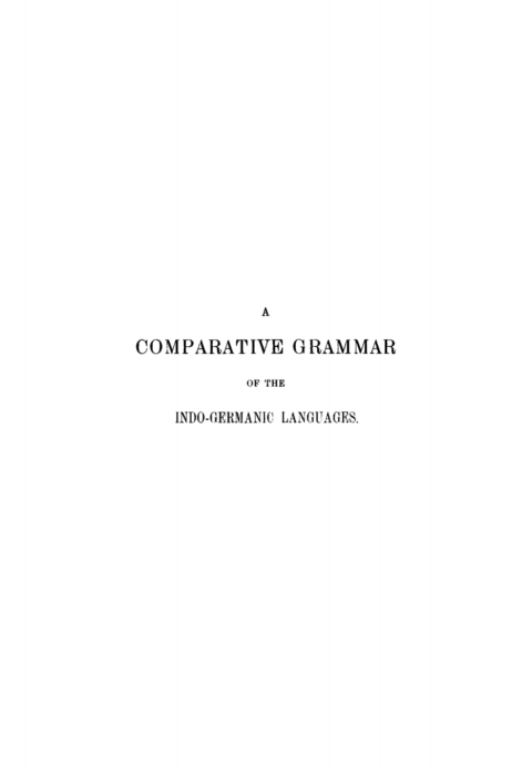 Cover image for book Morphology, Part II: Numerals, Inflexion of Nouns and Pronouns