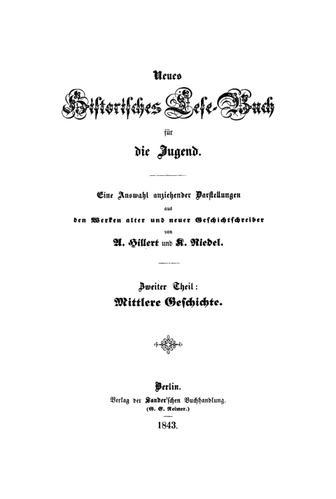 Cover image for book Mittlere Geschichte