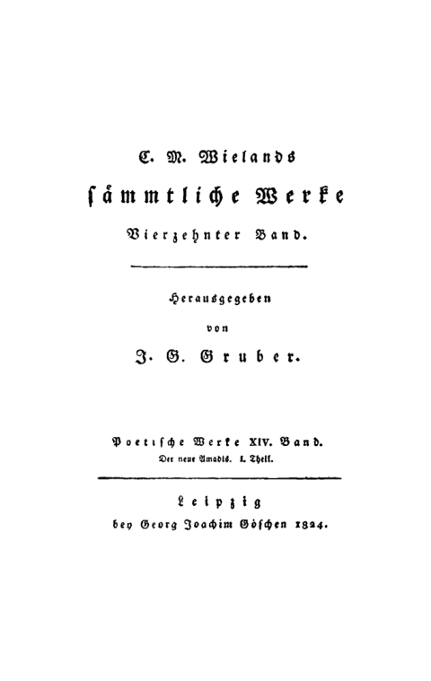 Cover image for book Poetische Werke
