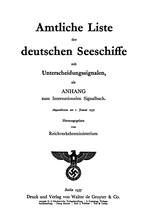 Cover image for book 1. Januar 1937