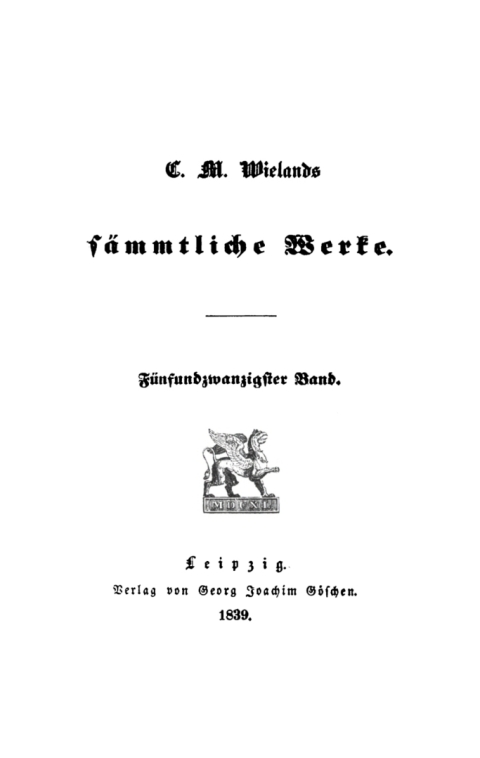 Cover image for book Vermischte Schriften