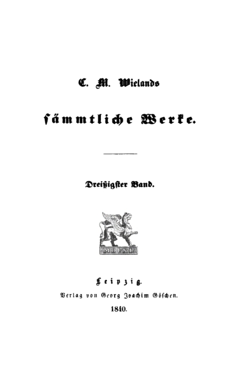 Cover image for book Vermischte Schriften