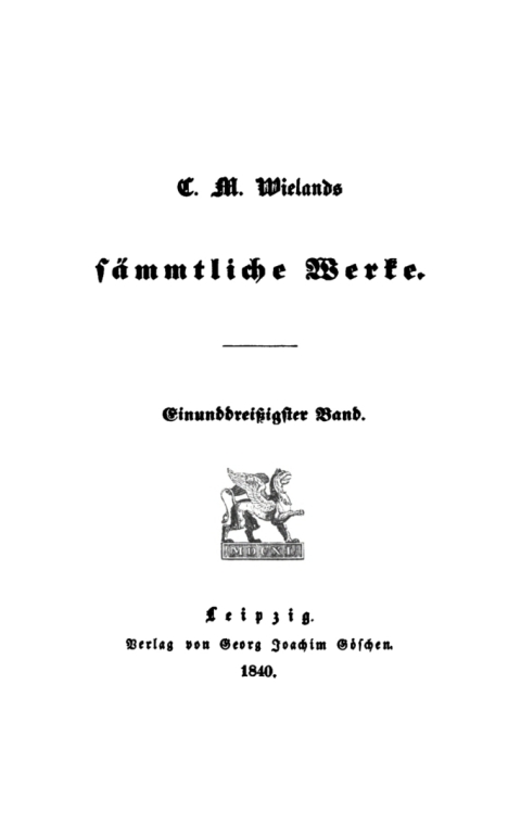 Cover image for book Vermischte Schriften