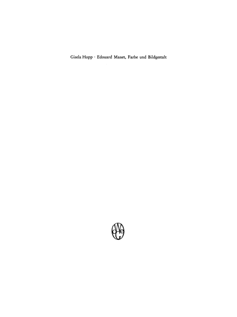 Cover image for book Edouard Manet