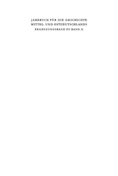 Cover image for book Ergänzungsband zu Band 11