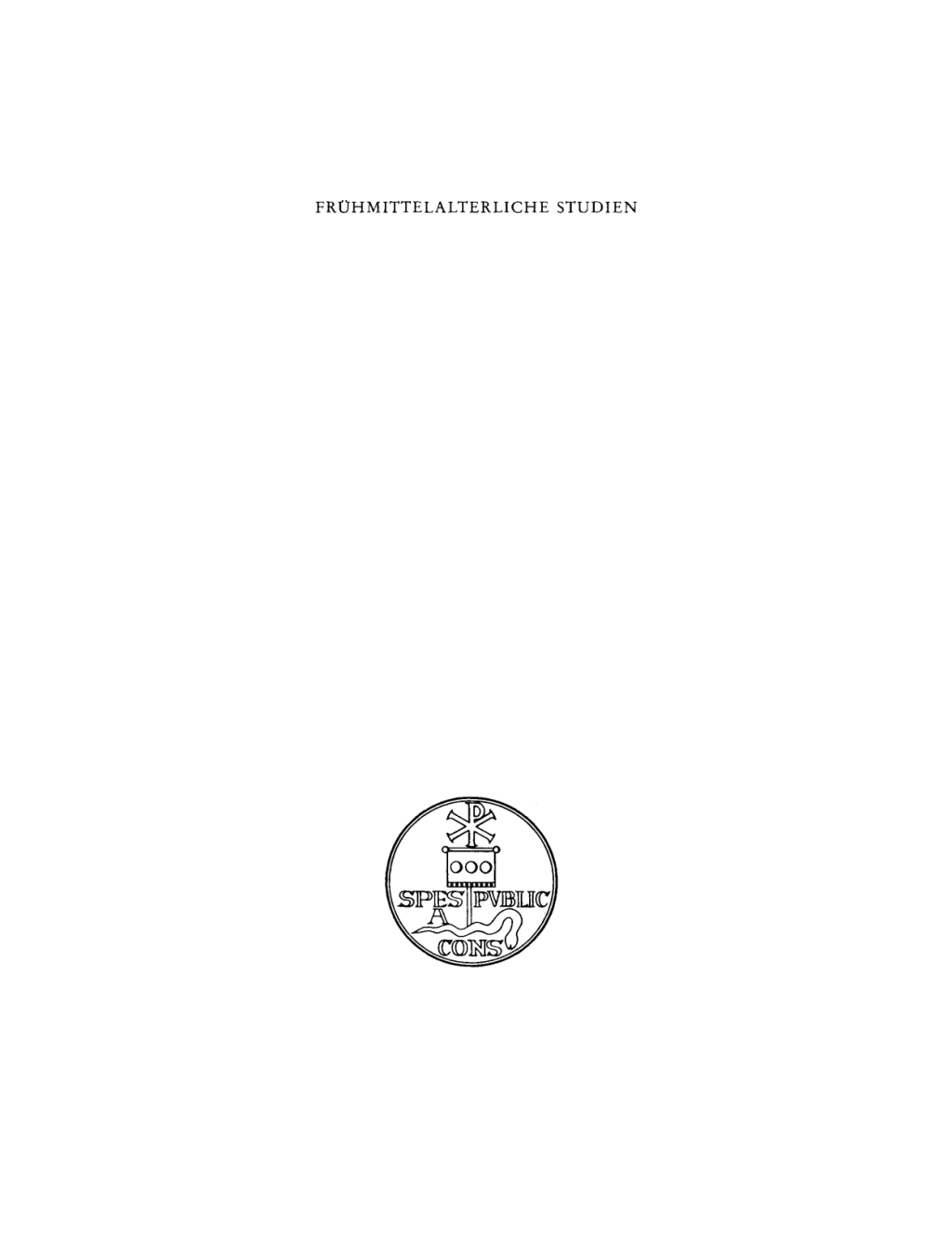 Page Fidelity Frühmittelalterliche Studien. Band 16; $208.67