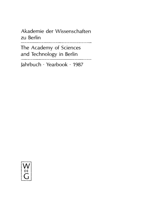 Cover image for book 1987