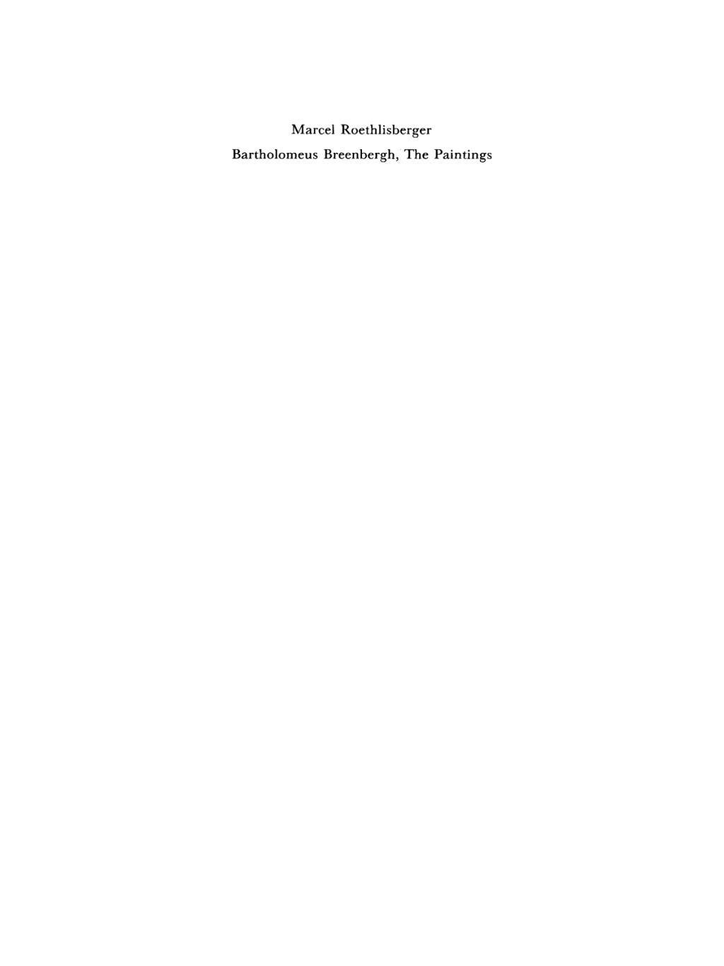 Page Fidelity Bartholomeus Breenbergh; $148.73