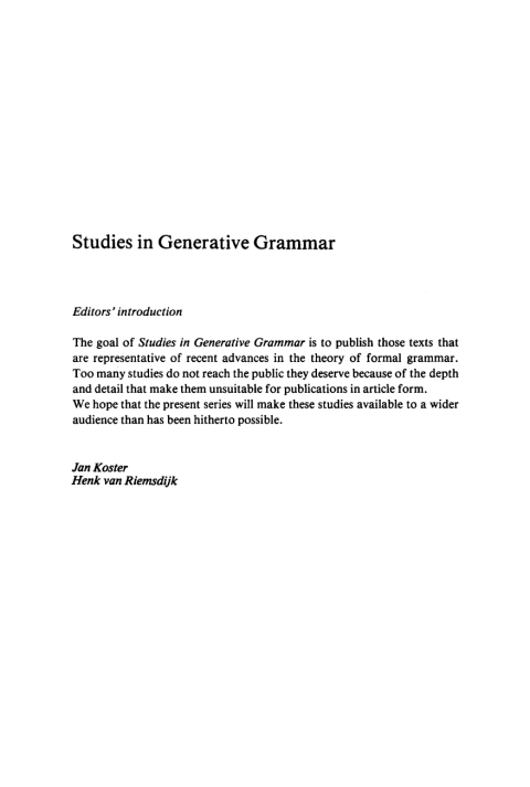 Cover image for book Syntactic Developments in the Verb Phrase of Ecuadorian Quechua