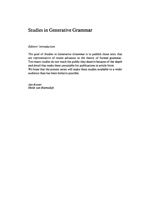Cover image for book The Semantic Interpretation of Aspect and Aktionsarten