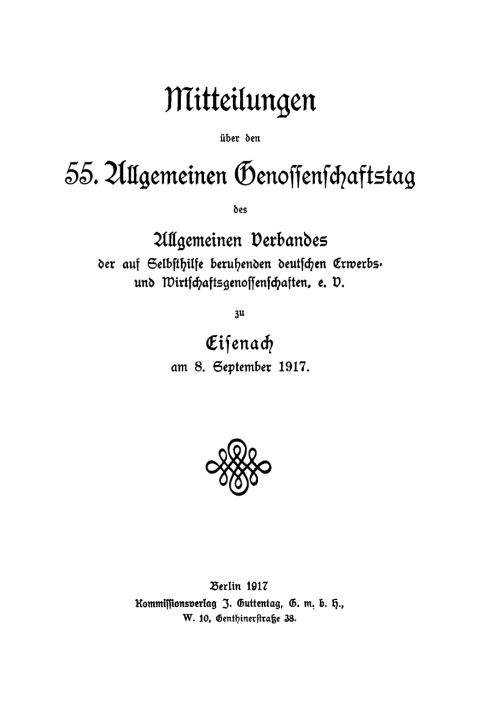 Cover image for book Eisenach am 8. September 1917