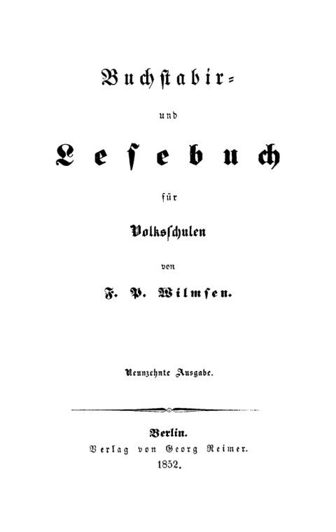 Cover image for book Buchstabir- und Lesebuch für Volksschulen
