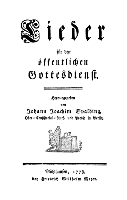 Cover image for book Lieder für den öffentlichen Gottesdienst