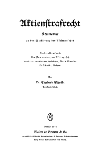 Aktienstrafrecht