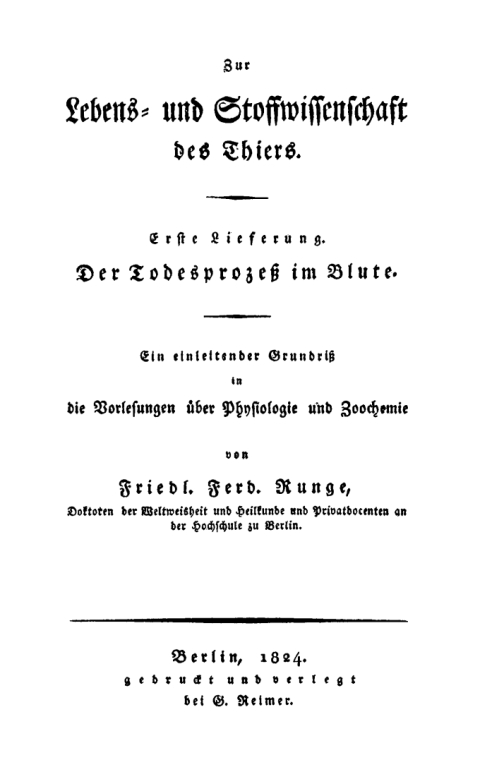Cover image for book Zur Lebens- und Stoffwissenschaft des Thiers, Lieferung 1: Der Todesprozess im Blute
