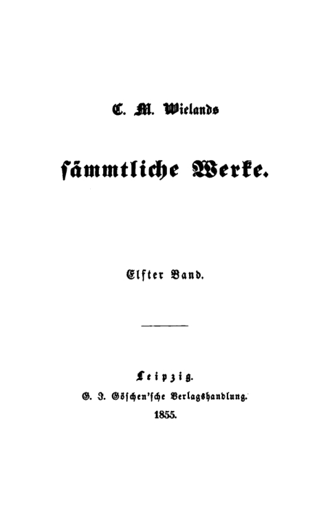Cover image for book Poetische Werke