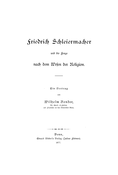 Cover image for book Friedrich Schleiermacher und die Frage nach dem Wesen der Religion