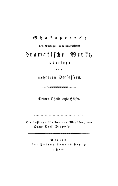 Cover image for book Die lustigen Weiber von Windsor
