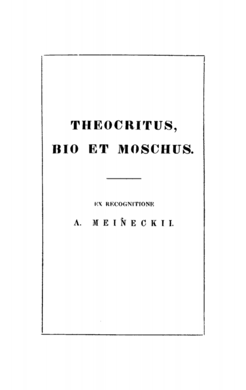 Cover image for book Bio et Moschus