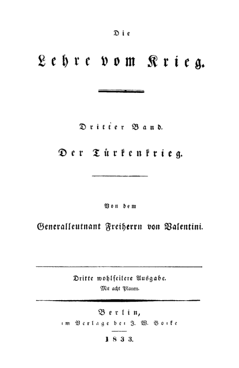 Cover image for book Der Türkenkrieg