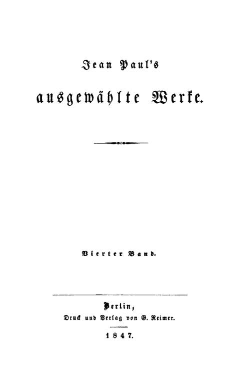 Cover image for book Hesperus, oder 45 Hundsposttage, Heftlein 2