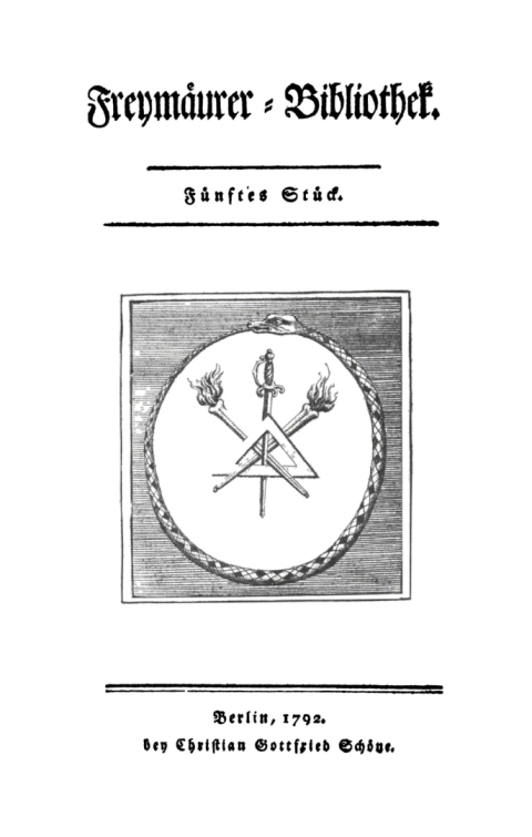 Cover image for book Gebet eines Freymaurers