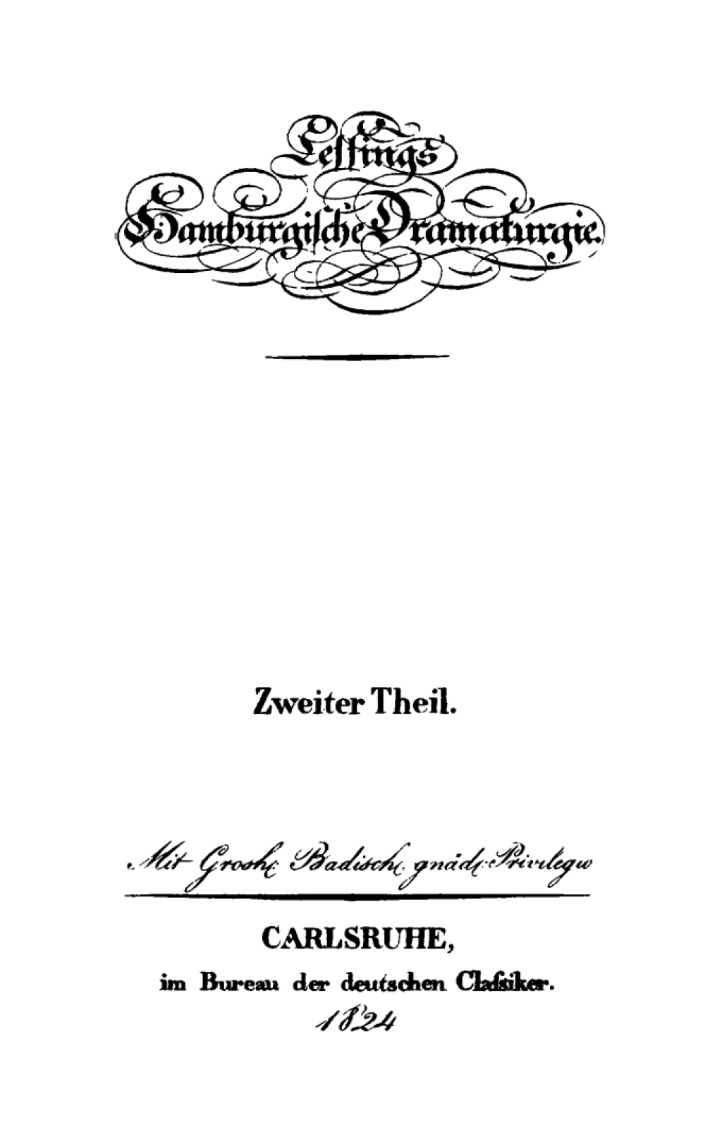 Page Fidelity Gotthold Ephraim Lessing: Hamburgische Dramaturgie. Teil 2; $148.73