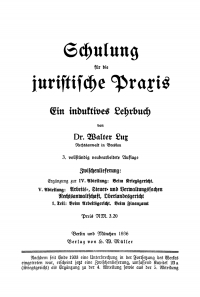 صورة الغلاف: Arbeits-, Steuer- und Verwaltungssachen Rechtsanwaltschaft, Oberlandesgericht 3rd edition 9783112451694