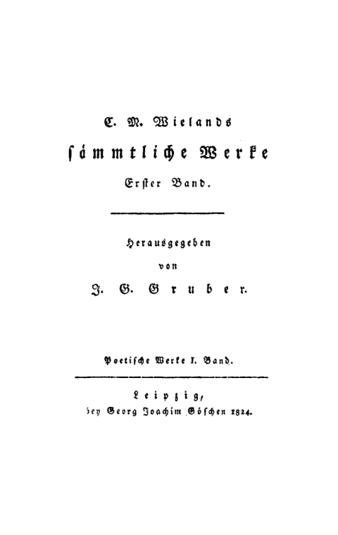 Cover image for book Poetische Werke, Band 1, 2