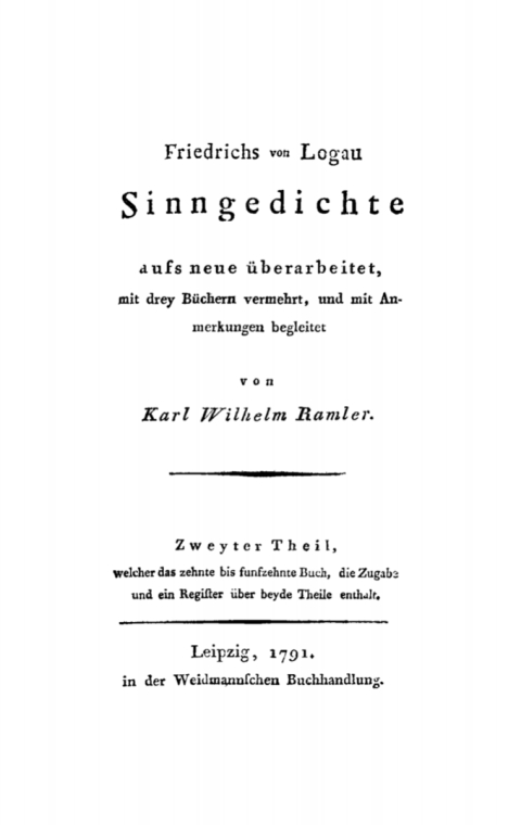 Cover image for book Zweyter Theil, welcher das zehnte bis funfzehnte Buch, die Zugabe und ein Register über beyde Theile enthält