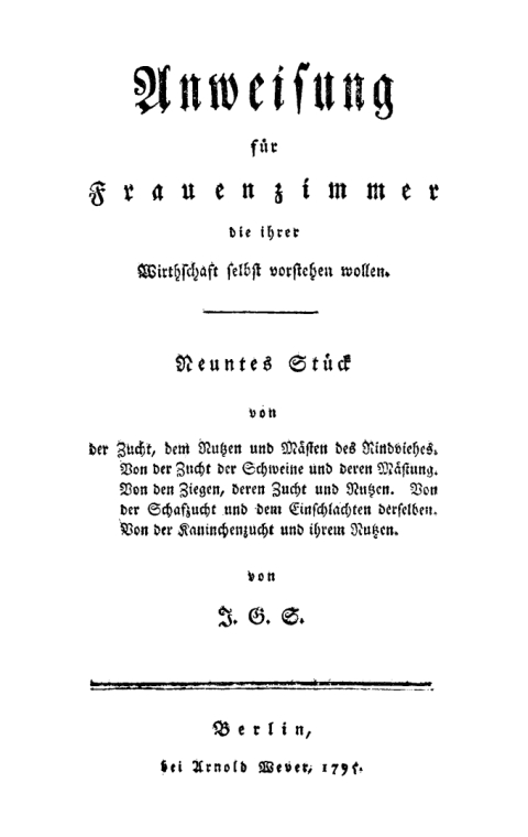 Cover image for book Von der Zucht, dem Nutzen und Mästen des Rindviehes