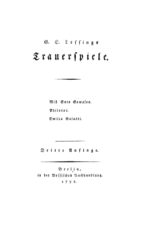 Cover image for book Trauerspiele