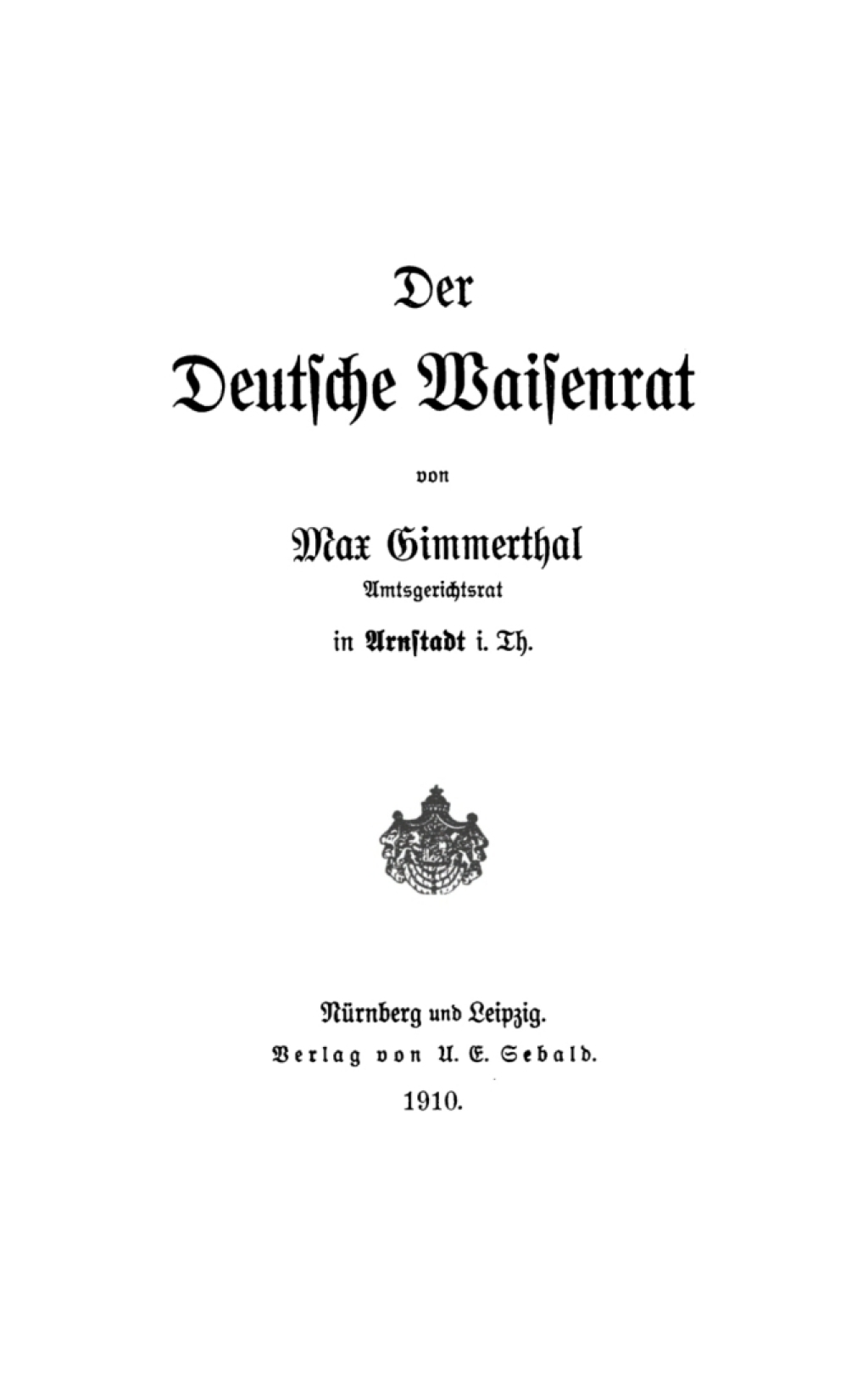 Page Fidelity Der Deutsche Waisenrat; $148.73