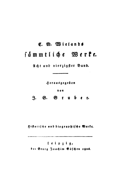Cover image for book Historische und biographische Werke, Teil 3. Miscellaneen, Teil 4