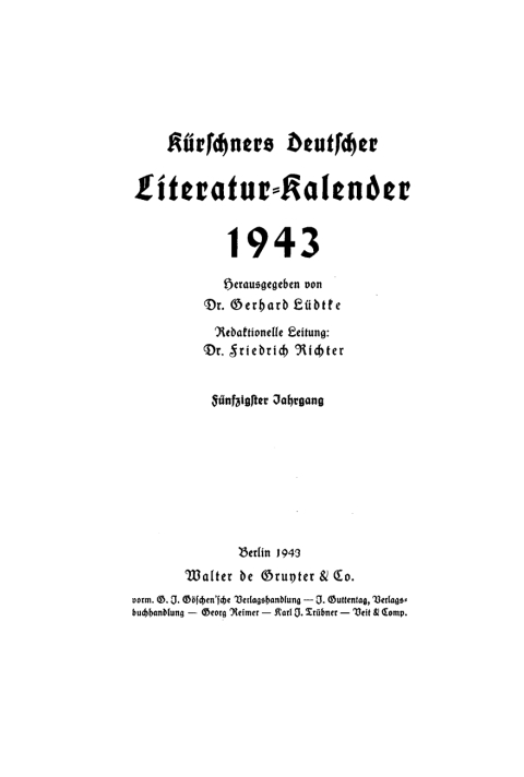 Cover image for book 1943