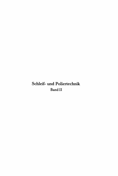 Cover image for book Das Polieren der Metalle