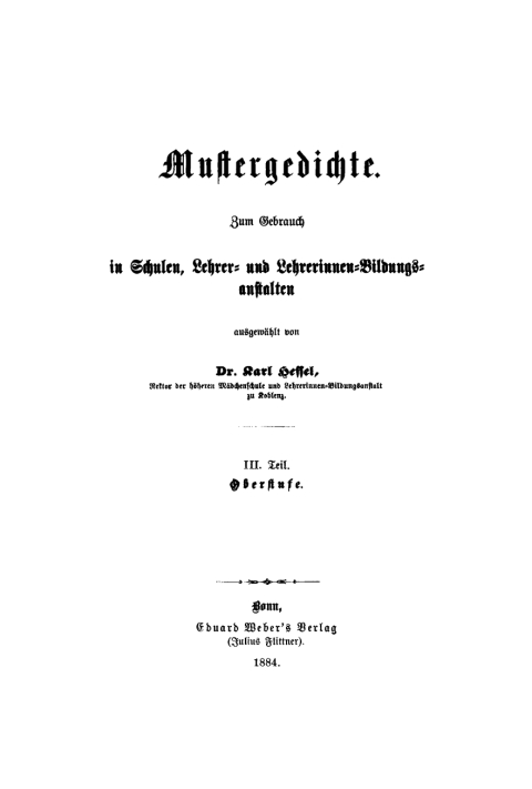 Cover image for book Oberstufe