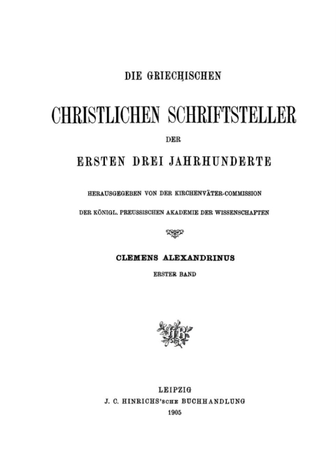 Cover image for book Protrepticus und Paedagogus