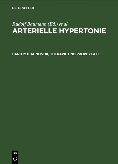 Cover image for book Diagnostik, Therapie und Prophylaxe
