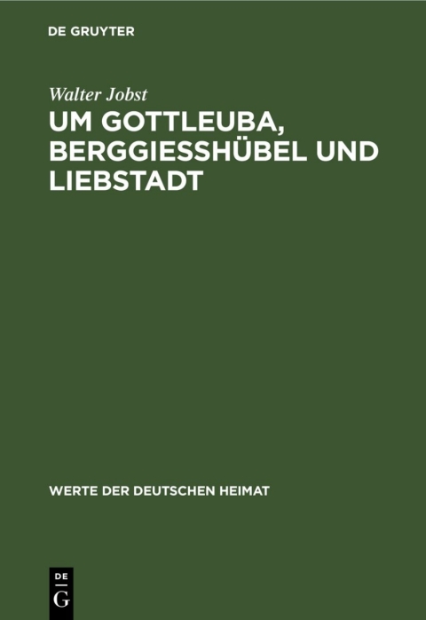 Cover image for book Um Gottleuba, Berggiesshübel und Liebstadt